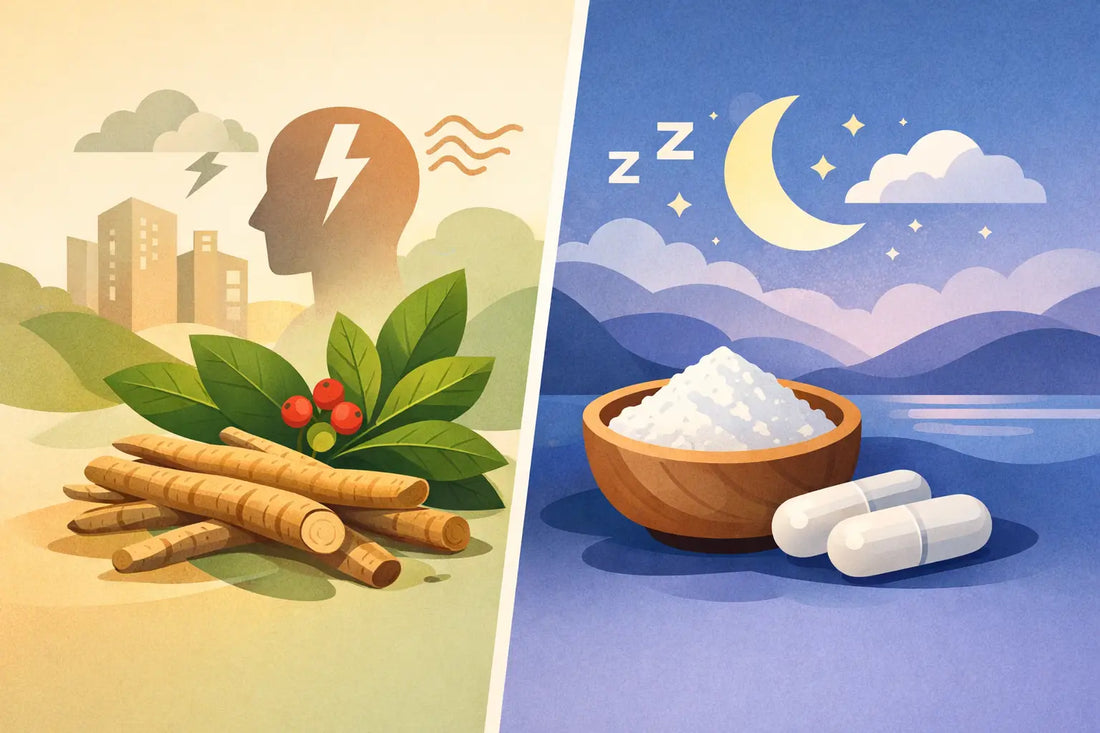 Ashwagandha Versus Magnesium for Stress and Sleep